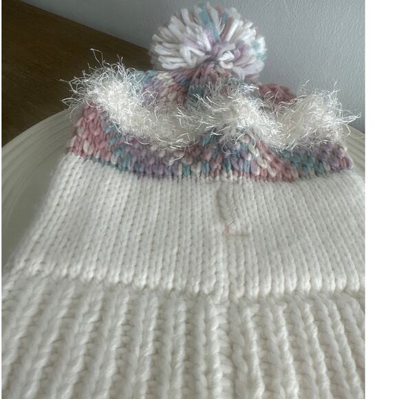 Betsey Johnson beanie hat winter wear snow bunny one size mint condition - Picture 5 of 6